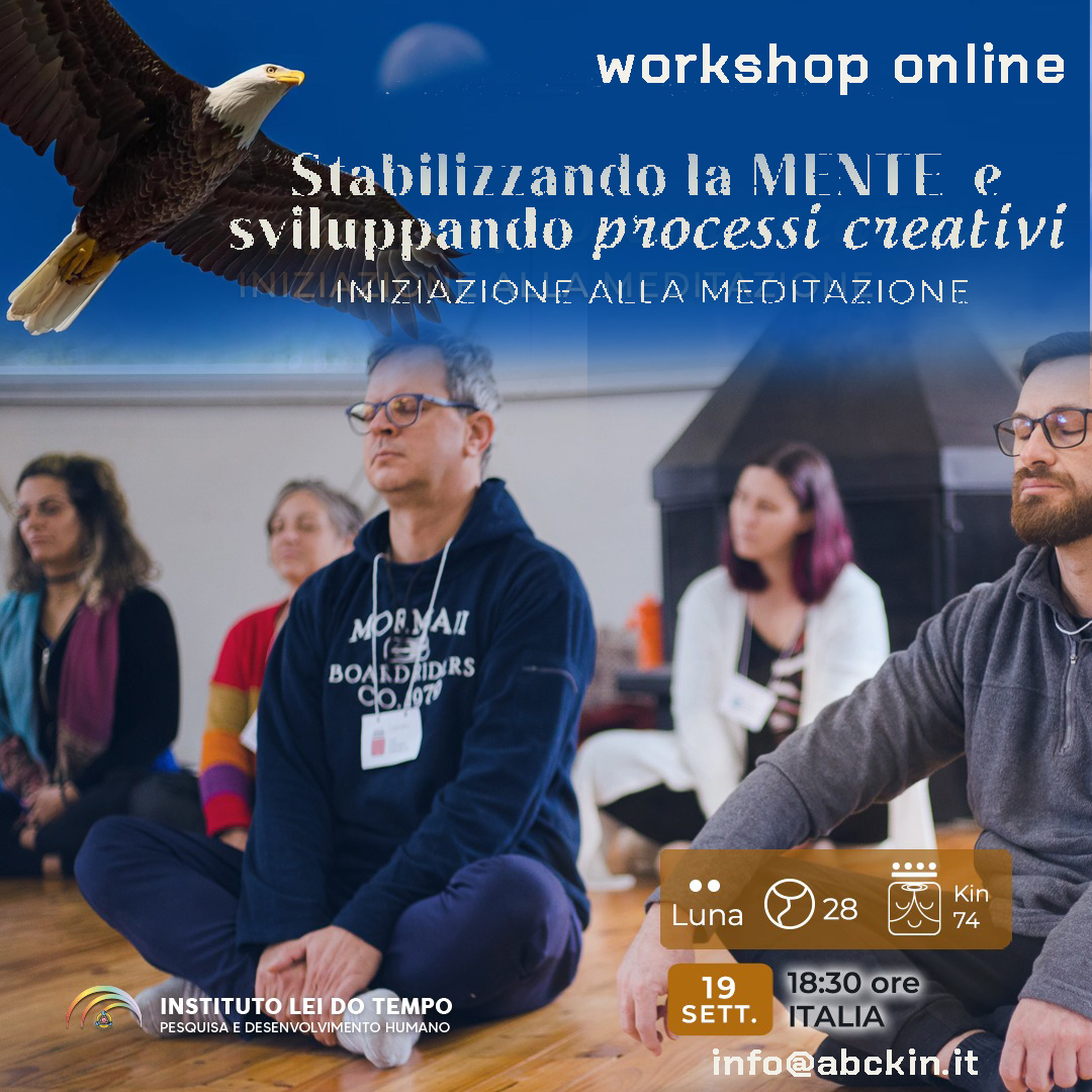 workshop online “stabilizzando la mente e sviluppando processi creativi” con Andrè Straehler