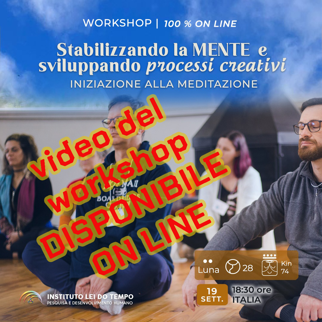 disponibile da oggi la registrazione del workshop della luna lunare “stabilizzando la mente e sviluppando processi creativi” con Andrè Straehler